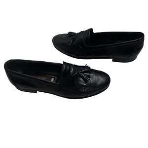 Johnston & Murphy Men's Leather Tassel Loafers Dress Shoes Made in Italy Size 9